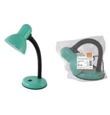 Светильник настольный на основании 40Вт, E27, зеленый, (мягкая упак.) Народный  SQ0337-0124  TDM