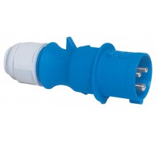Вилка кабельная 32А 3р(2р+Е) 230В 6h IP44 I 21013-Bals I Bals