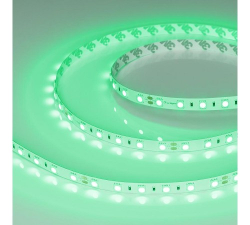 Лента светодиодная RT-B60-10mm 24V Green (14.4 W/m, IP20, 5060, 5m) (arlight, Открытый)  008818(2)  Arlight