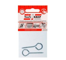 Шуруп-кольцо 5,0х40 (2шт) - пакет  103895  Tech-KREP