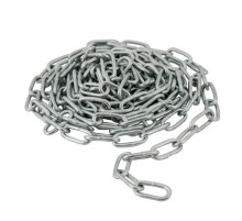 Цепь короткозвенная (DIN766) 3 мм упак. 3м- накл. ( 0,49 кг)  127864  Tech-KREP