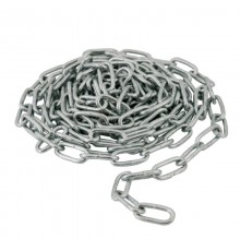 Цепь короткозвенная (DIN766) 3 мм упак. 3м- накл. ( 0,49 кг)  127864  Tech-KREP