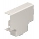 Крышка T-образной секции кабельного канала WDK 15x40 мм (ПВХ,кремовый) (WDK HT15040CW)  6161936  OBO Bettermann