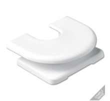 Ввод для кабелей и миниканалов; серый  11GR  Jung