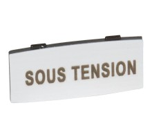 Osmoz вставк. узкая алюм. "SOUS" надпись  024339  Legrand