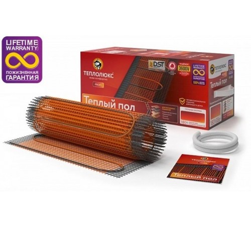Мат нагревательный "Теплолюкс" ProfiMat 2700 Вт/15,0 кв.м  100035719100  Теплолюкс