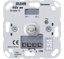 Роторный сенсор, со встроенным шинным сопряжением, со встроенным кнопочным интерфейсом на 3 группы, с кнопочным выключателем и акустическим сигнализат