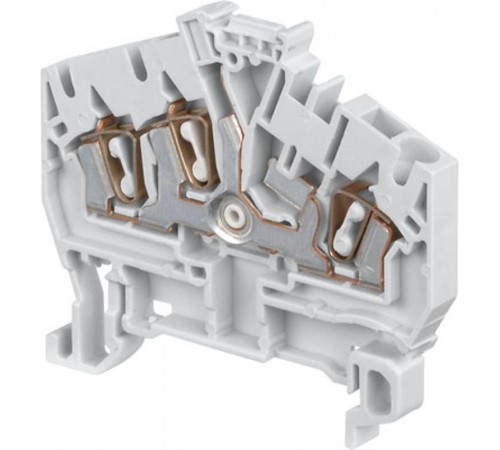 Клемма D2,5/5.I.N.3L пруж. 2.5мм.кв. син.  1SNA399067R0600  TE