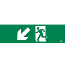 Этикетка самокл. 310х90мм "Фигура/стр. вниз влево"   LPC10-1-31-09-FVNNAL  IEK