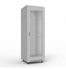19" Напольный шкаф серии Standart 22U 600х600 мм, передняя и задняя дверь перфорация, RAL 7035 (состоит из 2 частей)  04-2339  REXANT