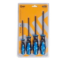 Набор отверток из стали S2 "Мастер" НО-04-S  87105  КВТ