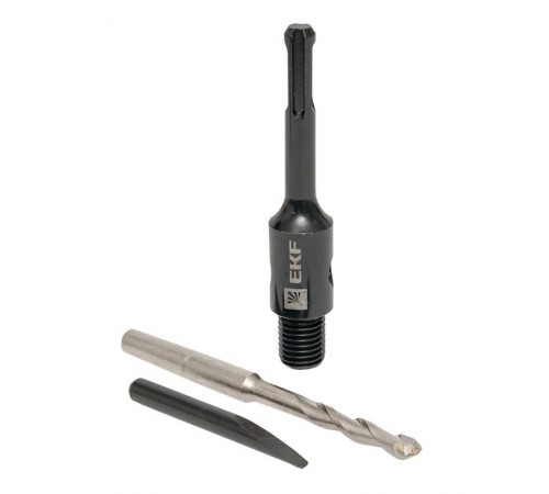 Адаптер SDS-plus M16 с центровочным сверлом Expert  ad-sdsplus  EKF