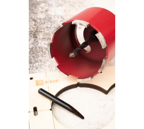 Адаптер SDS-plus M16 с центровочным сверлом Expert  ad-sdsplus  EKF