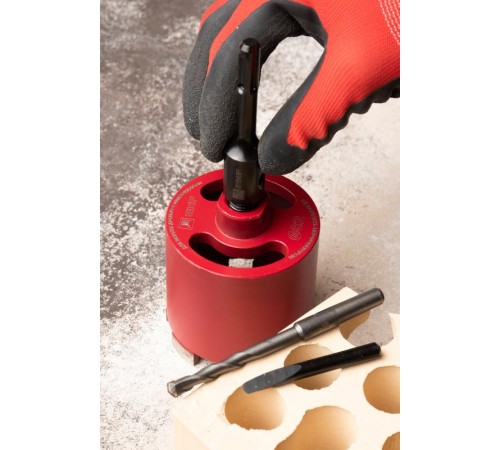 Адаптер SDS-plus M16 с центровочным сверлом Expert  ad-sdsplus  EKF