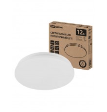 Светильник LED потолочный ДПБ 01, 12 Вт, 4000 К, Классика,  SQ0329-9001  TDM