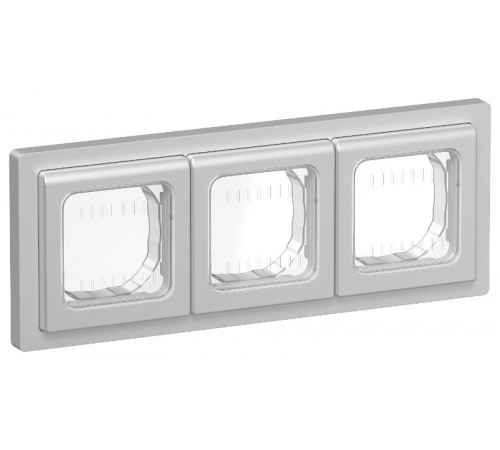 FLITE Рамка 3-местная IP55 Рпро-3-55-ФлА алюминий  FI-M30-32-55-K47  IEK