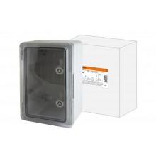 Бокс пластиковый ЩМП-0-6, прозрачная крышка ABS, IP65, -45 до +75 С, навесной, (500x400x180)  SQ0933-0206  TDM