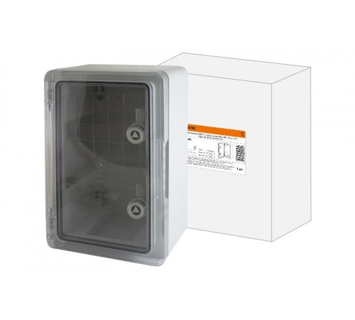 Бокс пластиковый ЩМП-0-6, прозрачная крышка ABS, IP65, -45 до +75 С, навесной, (500x400x180)  SQ0933-0206  TDM