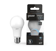 Лампа светодиодная LED 11Вт E27 220В 4100К A60, диммируемая  102502211-D  Gauss