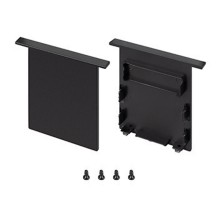 Заглушка SL-LINIA52-3L-F-LOW BLACK глухая (Arlight, Пластик)  044706  Arlight