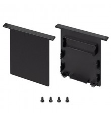 Заглушка SL-LINIA52-3L-F-LOW BLACK глухая (Arlight, Пластик)  044706  Arlight