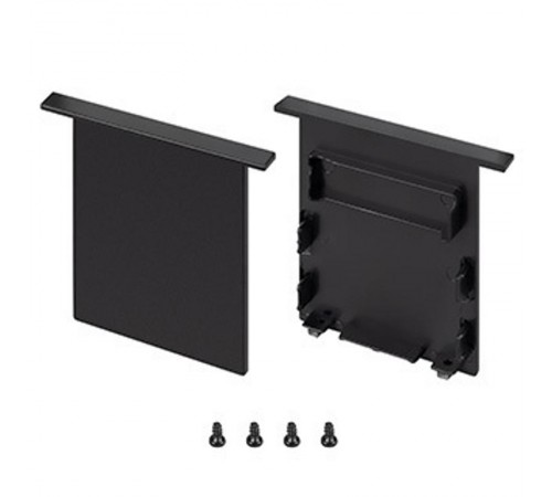 Заглушка SL-LINIA52-3L-F-LOW BLACK глухая (Arlight, Пластик)  044706  Arlight