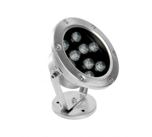 Прожектор светодиодный стационарный, 143*75*170mm, IP68 9W AC/DC24V 6400К ,850Lm, LL-824  48458  FERON