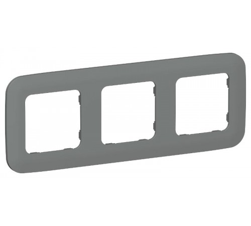 FLITE Artistic Рамка 3-ая РУ-3-А-ФлМА мокрый асфальт  FI-M32-31-20-K80  IEK
