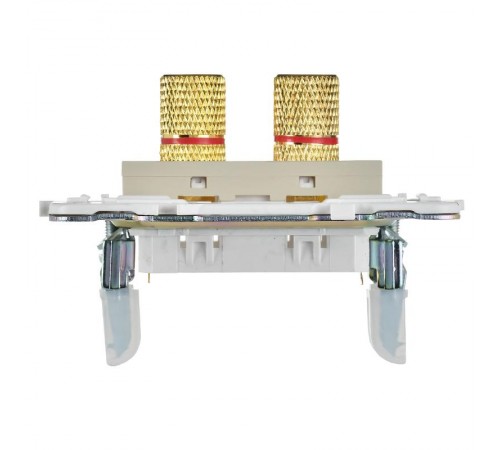 SKANDY Аудиорозетка 4-местная SK-A01B бежевый  SK-S40-K10  IEK