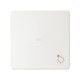 Клавиша для выключателя с подсветкой и пиктограммой "свет" белого матового цвета S82 Concept  8200016-090  Simon