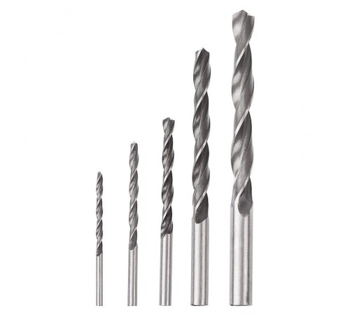 Набор сверл по металлу (HSS) диаметр 4.0-10.0 мм (5 шт.)  91-0632  REXANT