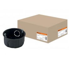 Коробка установочная 65х25 стыковочные узлы с саморезами  SQ1402-1103  TDM