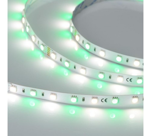 Лента светодиодная RT-B60-10mm 24V RGBW-Day (14.4 W/m, IP20, 5060, 5m) (arlight, Открытый)  018326(2)  Arlight