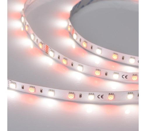 Лента светодиодная RT-B60-10mm 24V RGBW-Day (14.4 W/m, IP20, 5060, 5m) (arlight, Открытый)  018326(2)  Arlight