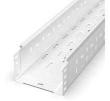 Лоток перфорированный Стандарт 150х100х3000 (0,7 мм) RAL 9003 (6 м/уп)  PR16.10323  Промрукав