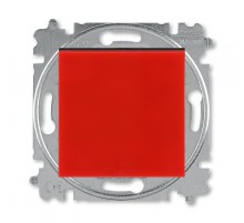 ABB Levit Красный / дымчатый чёрный Выключатель 1-кл.  3559H-A01445 65W  2CHH590145A6065  ABB