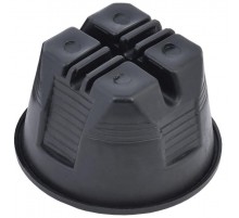 Дер. пров. кругл. 8мм для плоской кровли пластик с бет.  ZDP80-70-6-08  IEK