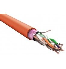 ITK Витая пара F/UTP 5E 2х2х0,52 нг(А)-FRHF оранж. (305м)  LC1-C5E02-367  ITK