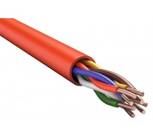 ITK Кабель КПСнг(А)-FRLSLTх 2х2х0,75 красный (200м)  FR1-02-U-6504  ITK