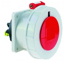 Розетка встраиваемая 16A 5р(3P+N+PE) 6h 400V IP67 75х75 QC I 13745-Bals I Bals