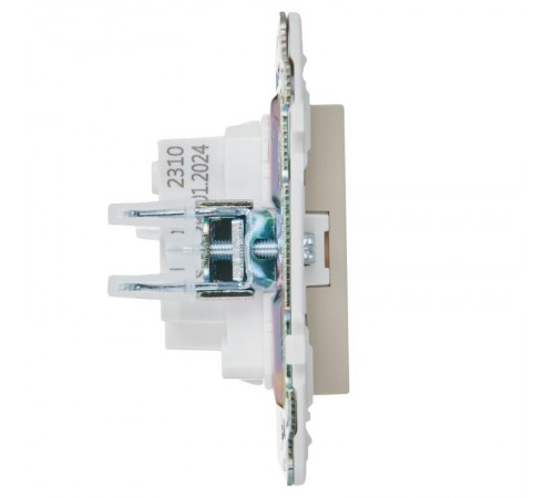 SKANDY Розетка без з/к/ш 10А SK-R02B бежевый  SK-R10-10-K10  IEK