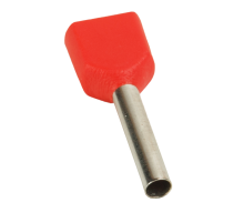 Наконечник штыревой втулочный под два провода OptiKit T-Shv2-PVC- 0,75-8(100шт)  278043  КЭАЗ