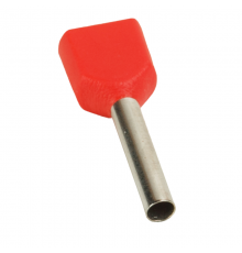 Наконечник штыревой втулочный под два провода OptiKit T-Shv2-PVC- 0,75-8(100шт)  278043  КЭАЗ