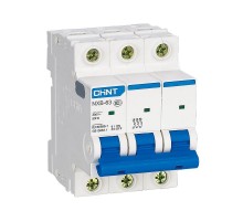 Выключатель автоматический трехполюсный NXB-63S 3P 10А 4.5kA х-ка B (R)  296813  CHINT