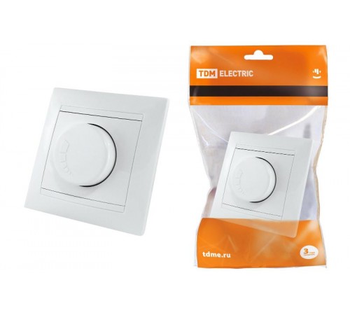 Светорегулятор RL 300 Вт белый "Лама"   SQ1815-0009  TDM