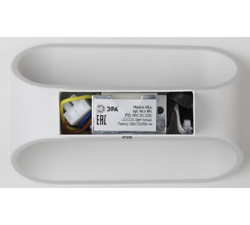 Декоративная подсветка светодиодная WL6 WH 3Вт IP20 белый интерьерная  Б0034603  ЭРА