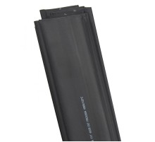 Термоусаживаемая трубка ТУТ нг 40/20 черная EKF PROxima  tut-40-b-1m  EKF