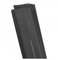 Термоусаживаемая трубка ТУТ нг 25/12,5 черная EKF PROxima  tut-25-b-1m  EKF