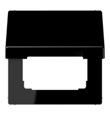 Откидная крышка для устройств 50х50; дюропласт; черный  LS990KLSW  Jung