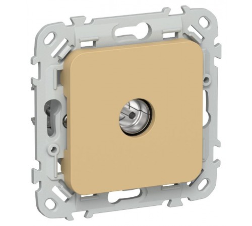 FLITE Розетка TV экран. проходная тип M РТВм-1-1-2-ФлШм шамуа  FI-A13-P-K89  IEK